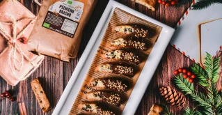 Biscotti s čokolado in pomarančo