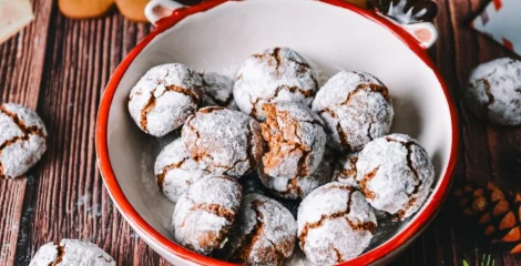 Božični ingverjevi amaretti – instashop