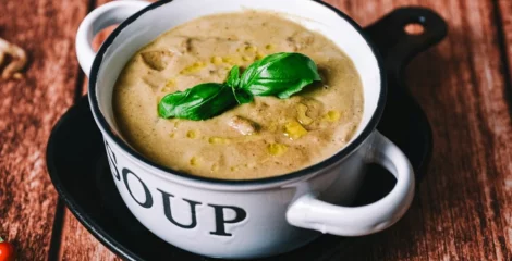 Bogata gobova kremna juha – instashop