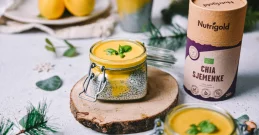 Chia puding z limonino kremo