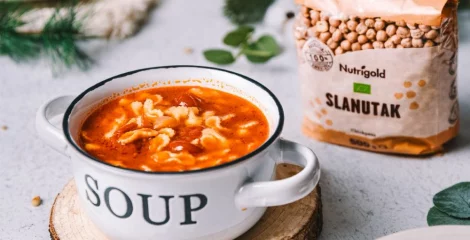 Juha s čičeriko in testeninami – instashop