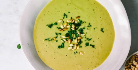 Juha iz špargljev in graha – instashop