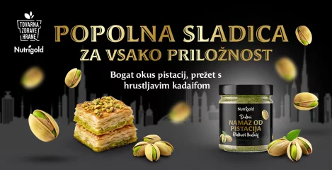 Nutrigold dubajski pistacijev namaz s hrustljavim kadaifom