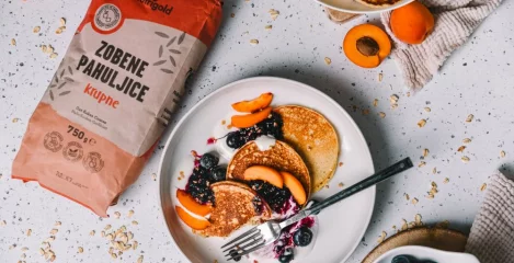 Ovsene palačinke – polne proteinov in slastne!