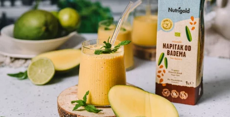 Tropsko razvajanje v kozarcu – mango smoothie za užitek brez primere!