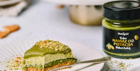 Presni cheesecake s pistacijami – instashop