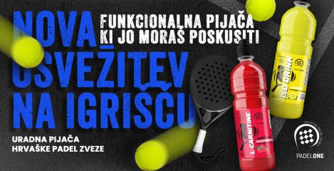 Tvoja skrivnost za najboljše rezultate treninga: PadelONE ISO-Drink in L-Carnitine