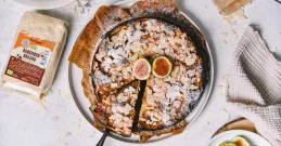 Mandljev kolač s figami prinaša razkošje Sredozemlja v vsakem grižljaju!