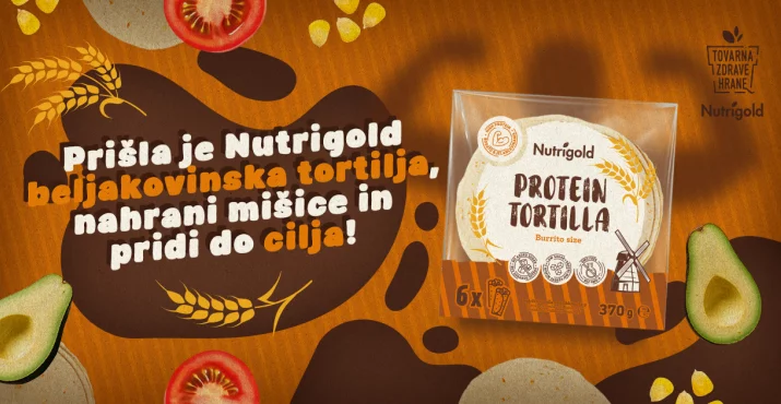 Nutrigold Protein Tortilja: vaša najljubša jed zdaj z beljakovinskim bonusom