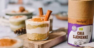 Recept za proteinski chia puding z bučo Recept za proteinski chia puding z bučo