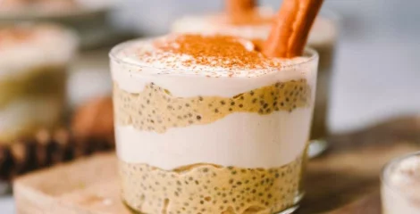 Proteinski chia puding z bučo