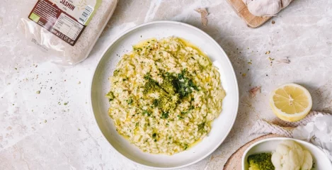 Pri rižoti z brokolijem in cvetačo apetit ne more biti močnejši!