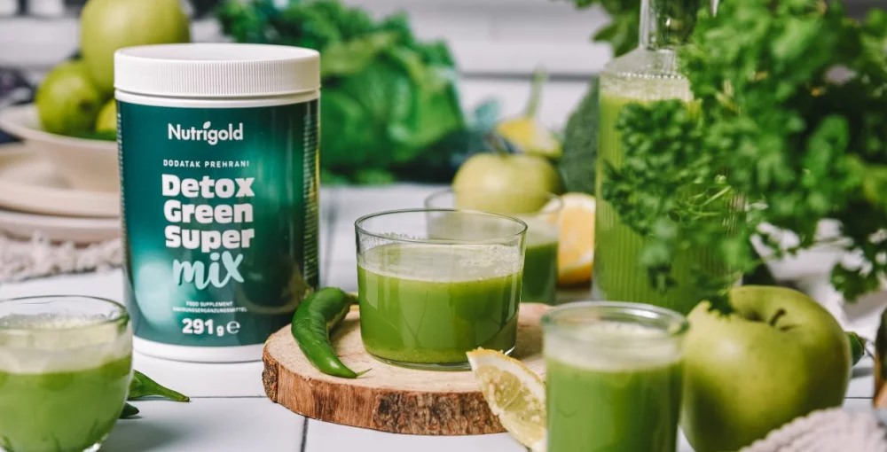 Zeleni detox shoti