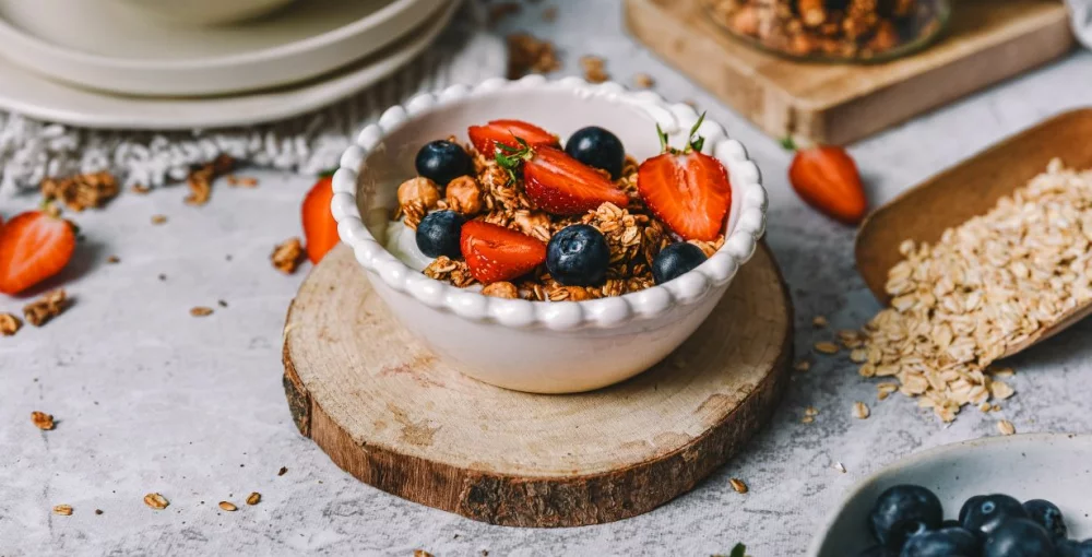Granola brez sladkorja in olja