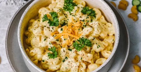 Beljakovinski mac & cheese