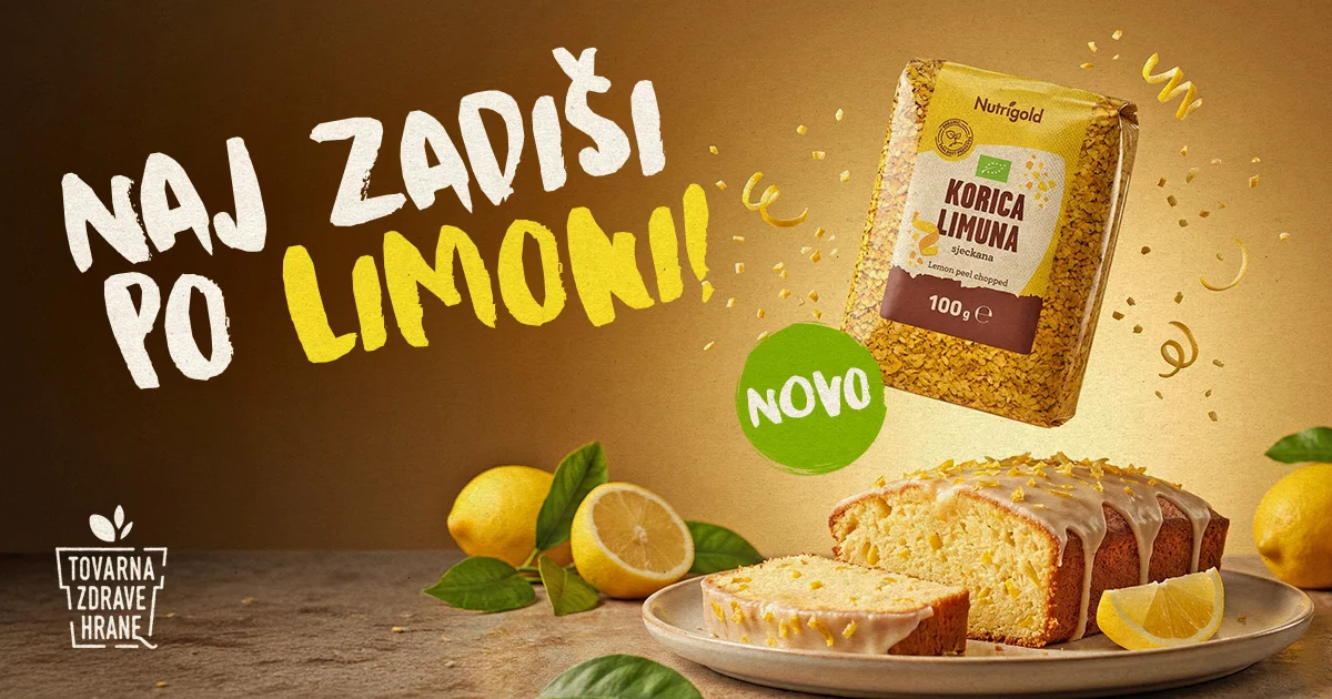 Nutrigold limonina lupinica: Od peciva do slanih jedi, odkrijte vse načine uporabe!