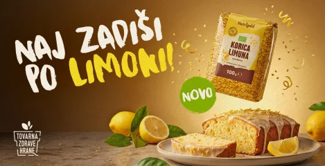 Nutrigold limonina lupinica: Od peciva do slanih jedi, odkrijte vse načine uporabe!
