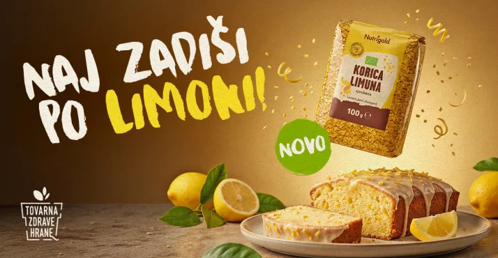 Nutrigold limonina lupinica: Od peciva do slanih jedi, odkrijte vse načine uporabe!