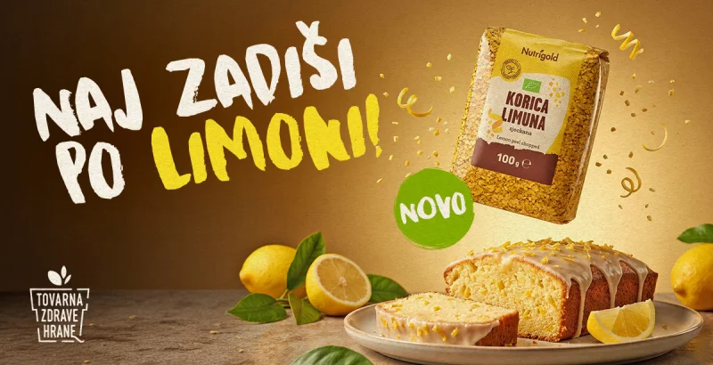 Nutrigold limonina lupinica: Od peciva do slanih jedi, odkrijte vse načine uporabe!