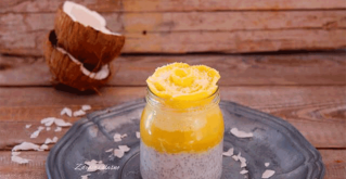 Mango chia puding