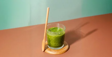 Detox napitek - smoothie s psiliumom za boljšo prebavo